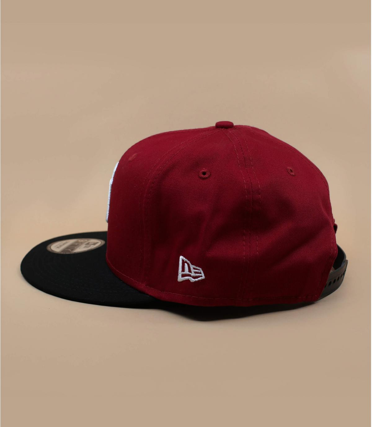 snapback NY bordeaux